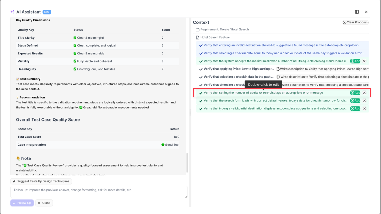 Testomat.io - Requirement